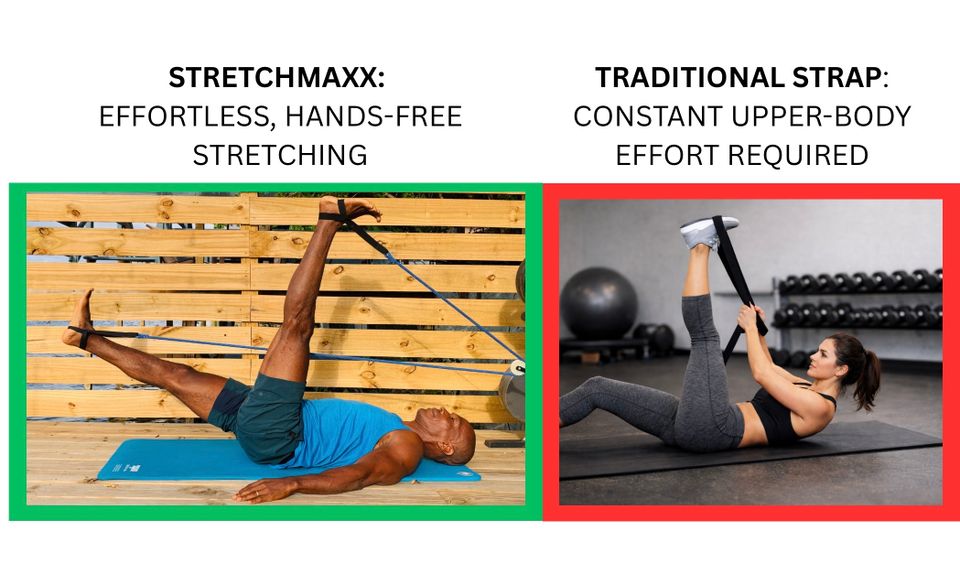 Compare stretchmaxx to regular stretching strap