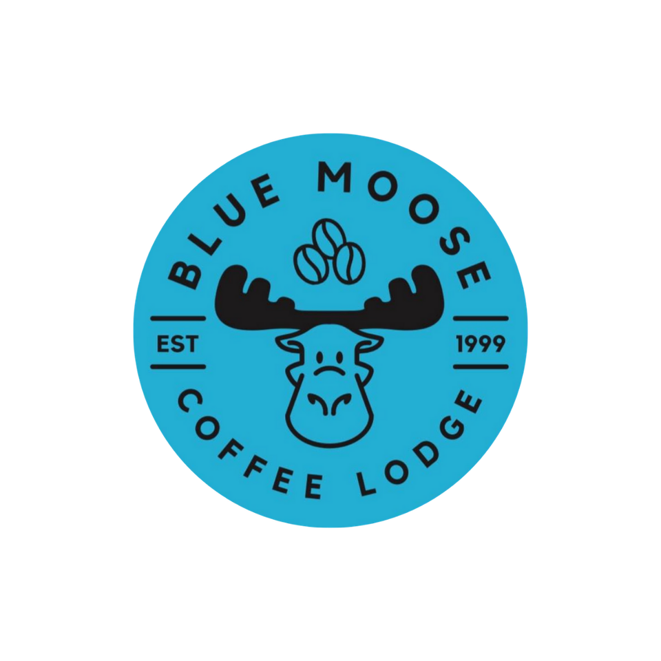 Blue Moose Coffee Lodge Logo 2025