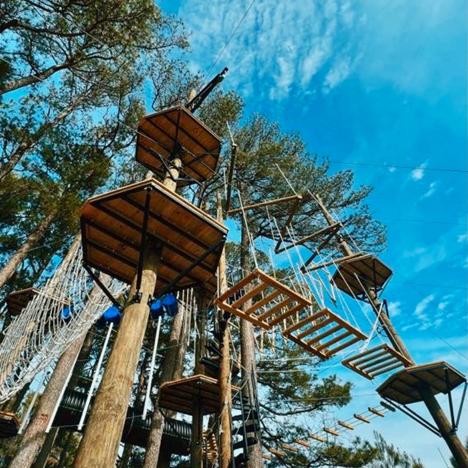 Frontier Town Adventure Park Ropes Course