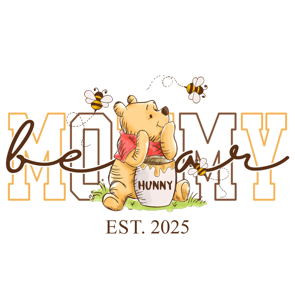 Bby   0143 baby   winnie the pooh mommy bear