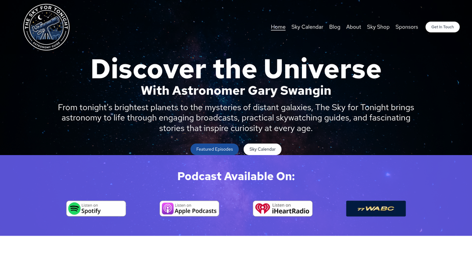 Https www.theskyfortonight.com 
