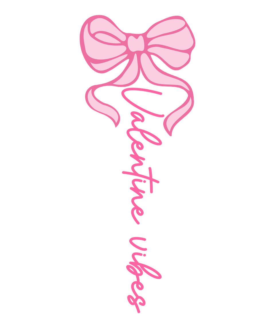 Seasons   valentines day valentines vibes with pink bowv1