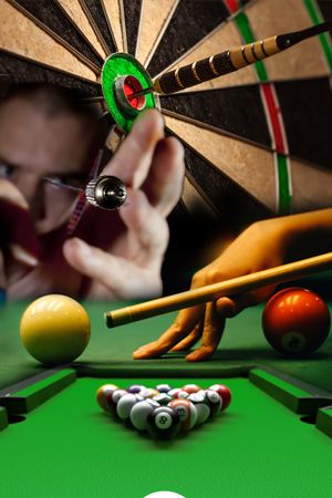 Darts and pool