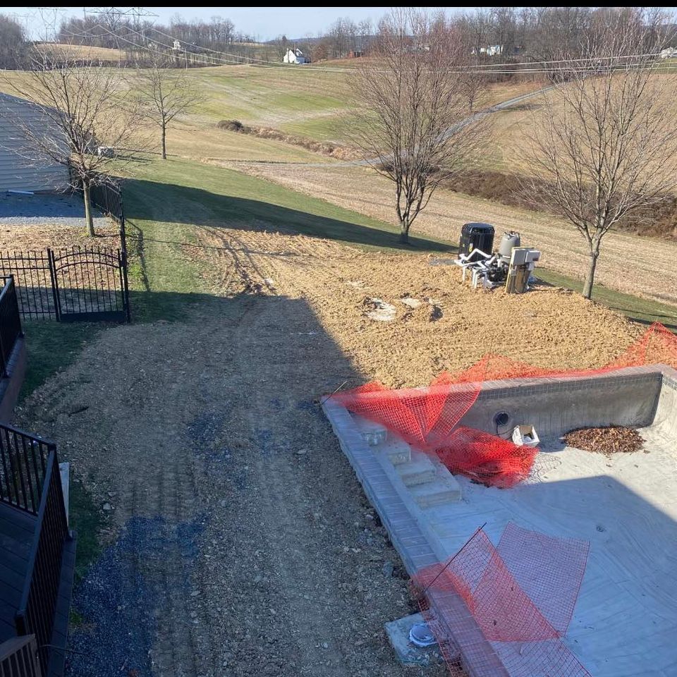 J's property maintenance pool excavation annville