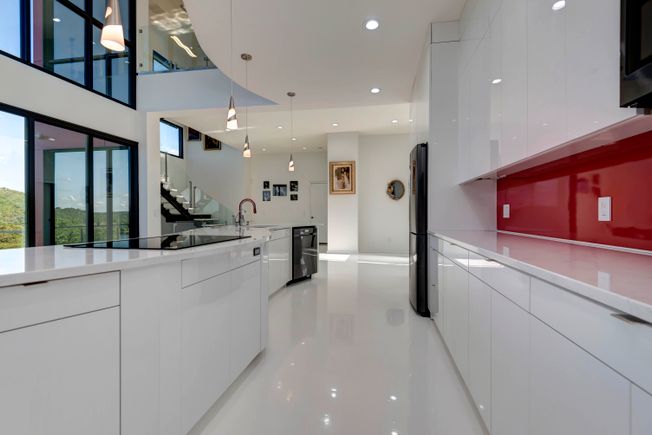 Symphony house kitchen counterspace