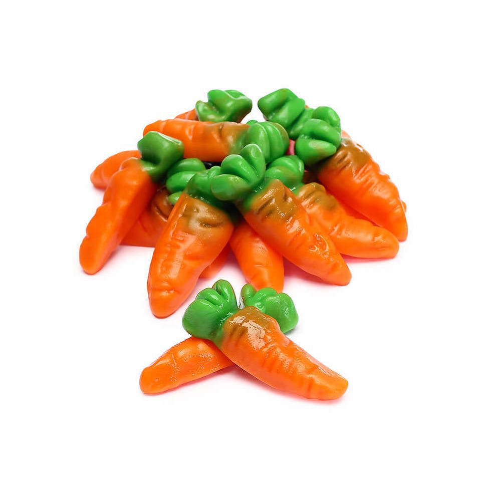 127693 01 gummy carrots candy 2kg bag