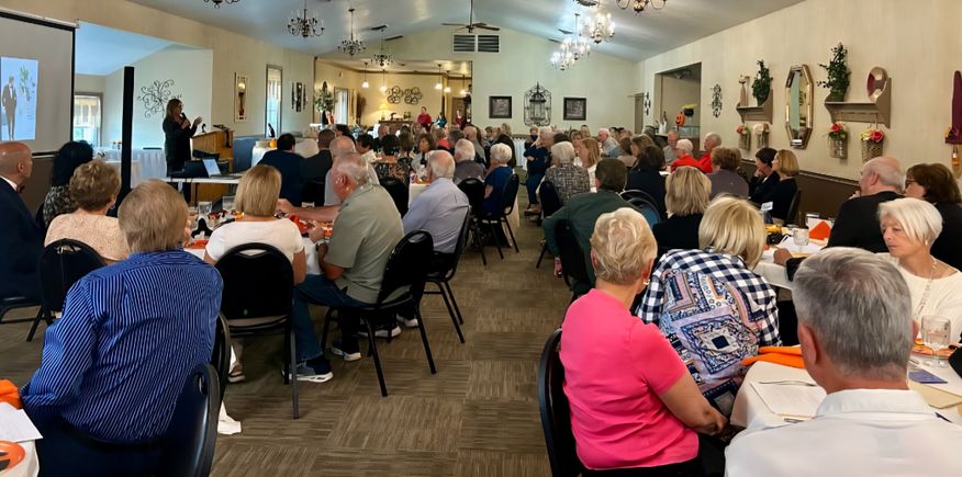 Full crowd for nick adams