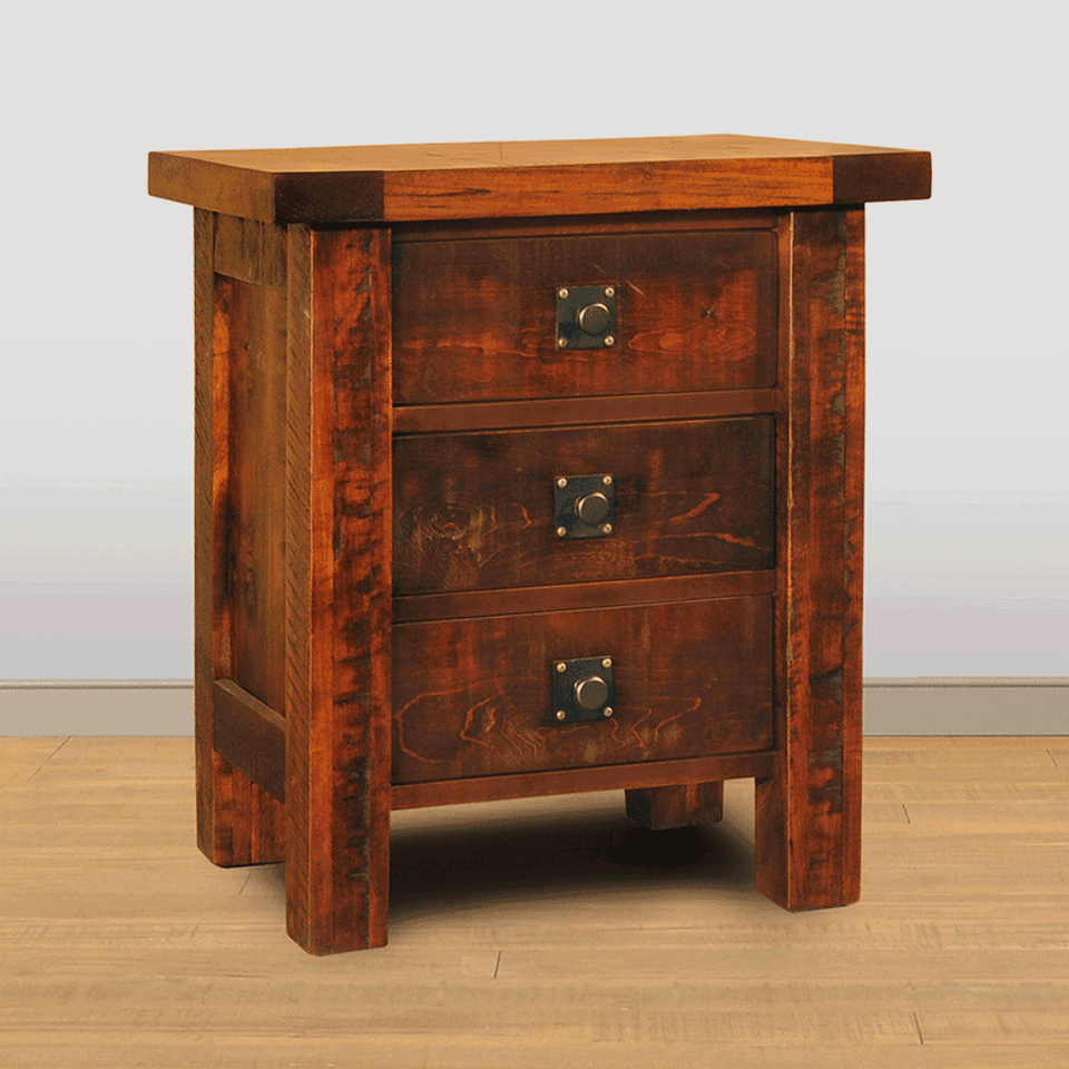 Tahoe straight leg nightstand sct