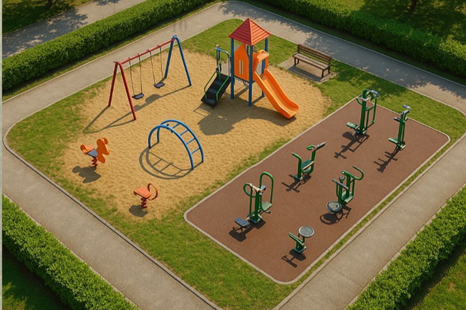 Children play area fairland township