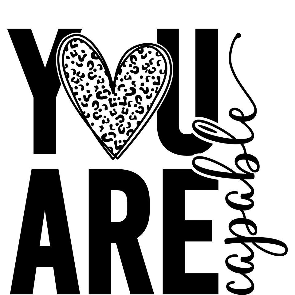 Affirmation   enough worthy beautiful capable sleeve