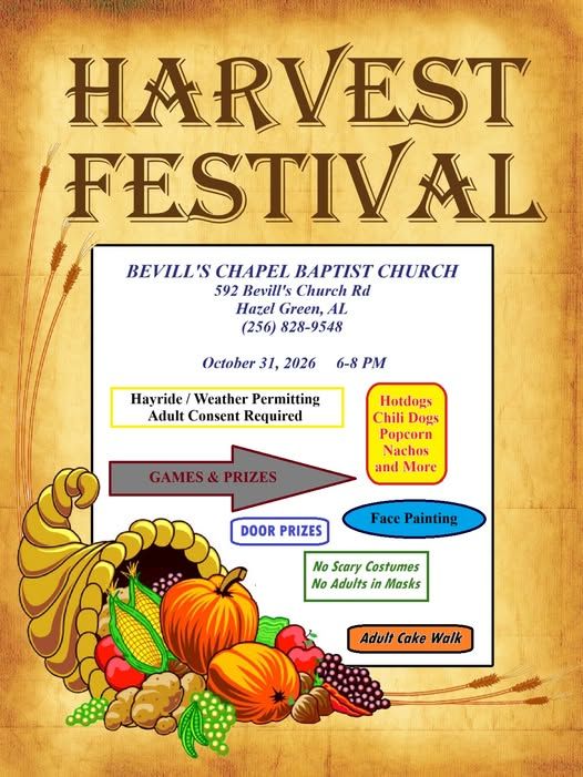 Bcbc harvest festival