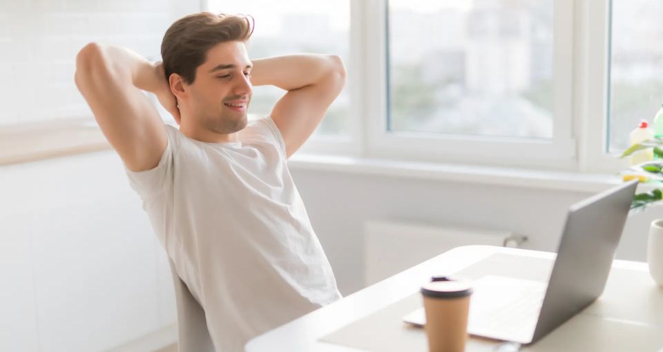 Calm, relaxed winning approach to entering travel sweepstakes