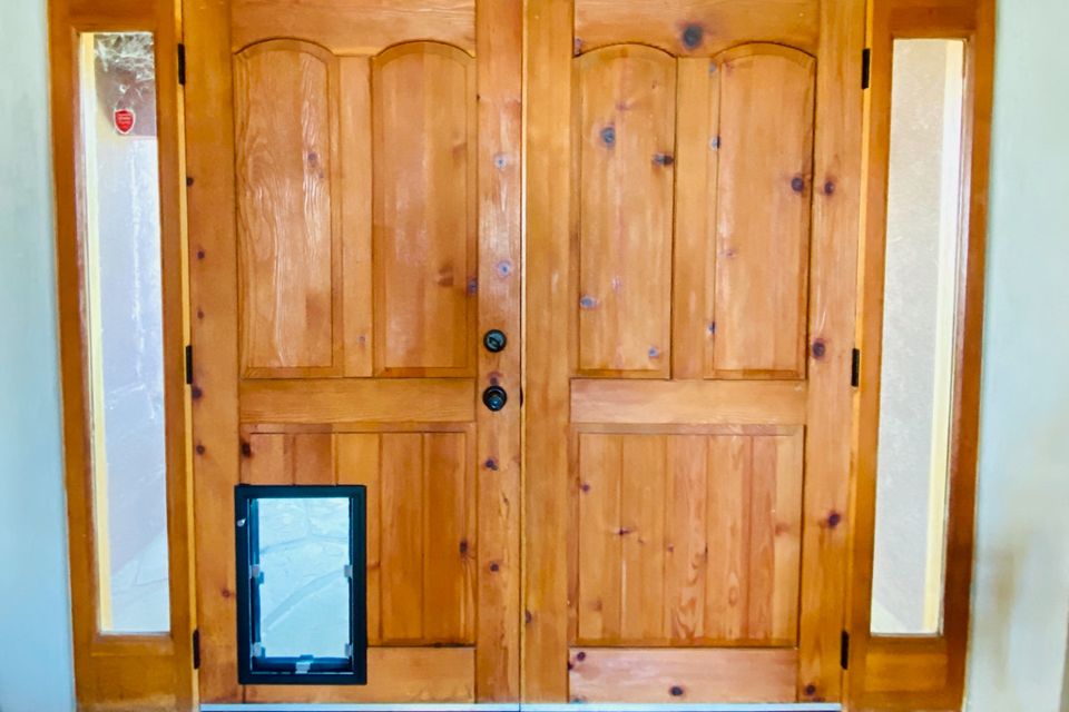 Wood doors