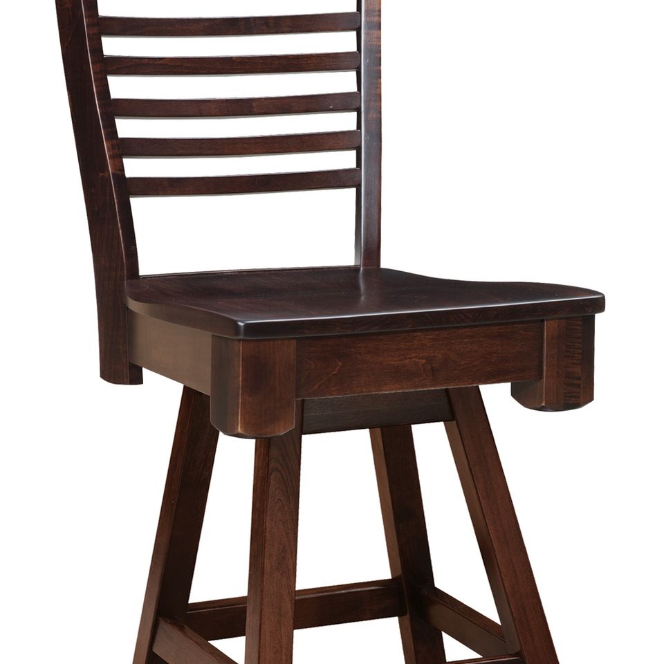 Faw shreveport swivel bar chair
