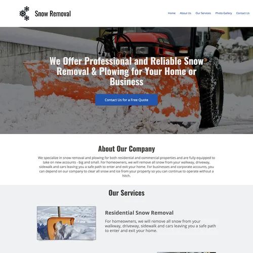 Snow removal
