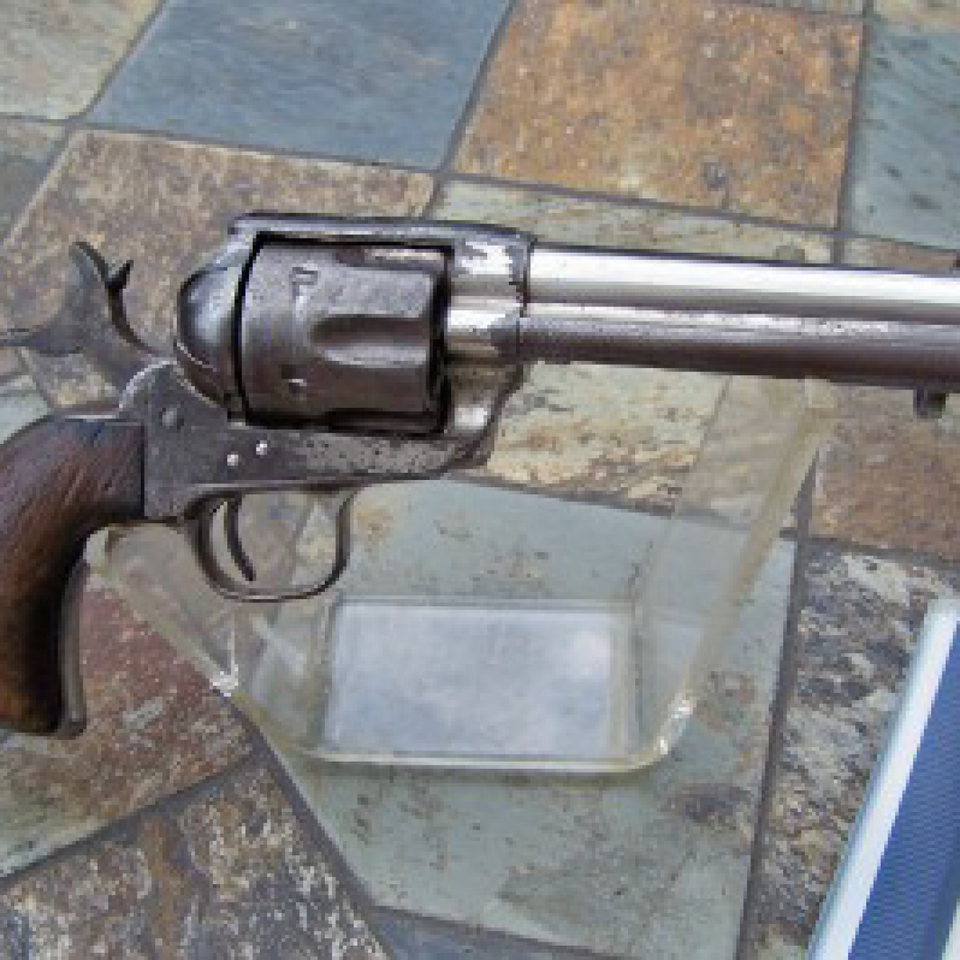Colt martial m1873 saa  id'ed soldier us 3rd cav520170912 29348 fvncl3