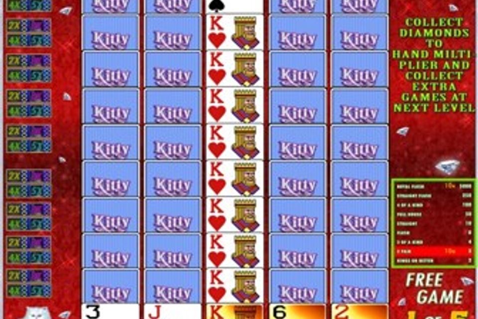 Louisiana 4.3 game set kitty glitter multi hand screenshot 3