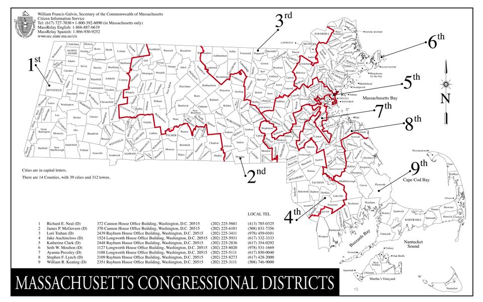 Congressional map 2012 booklet