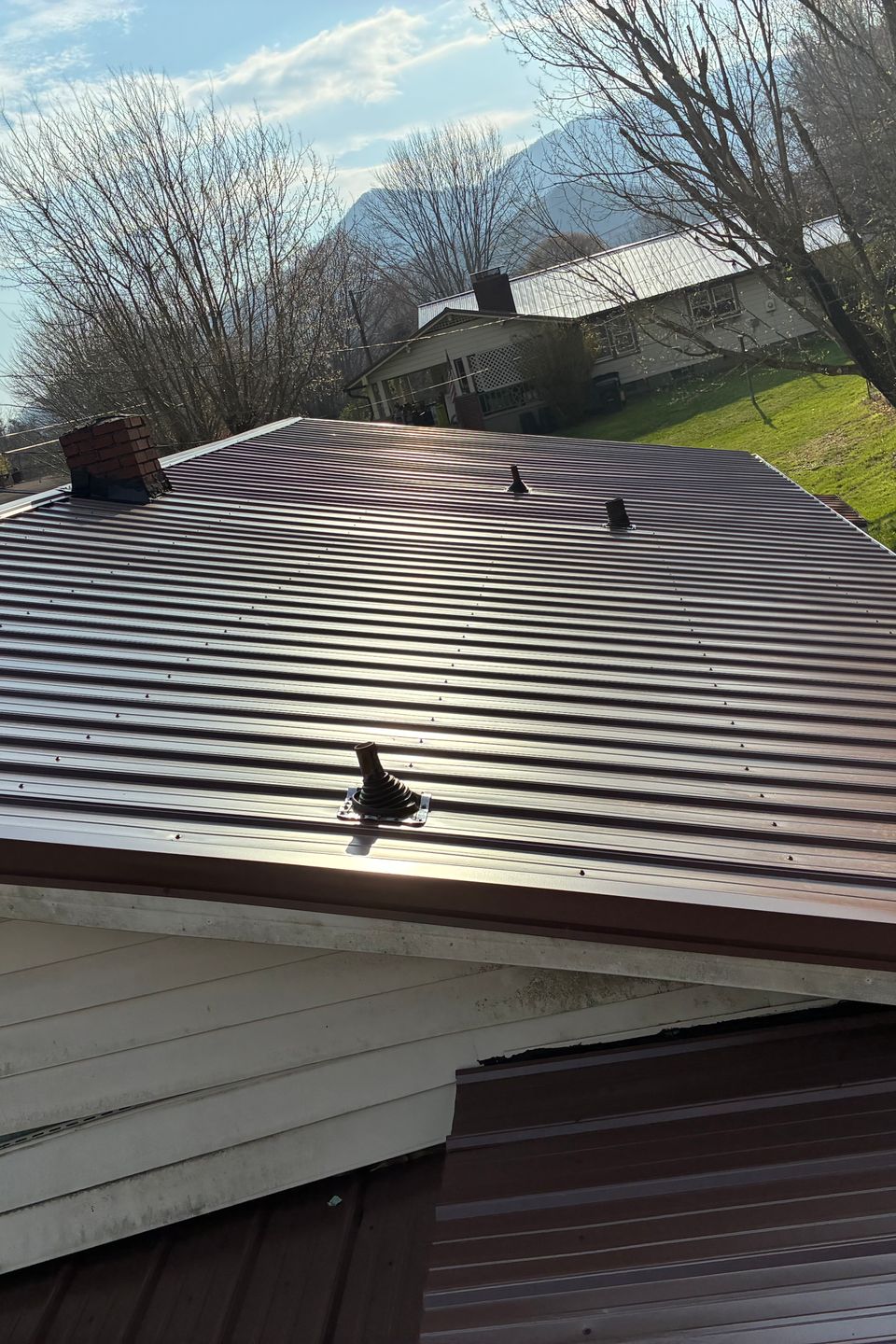Metal roof