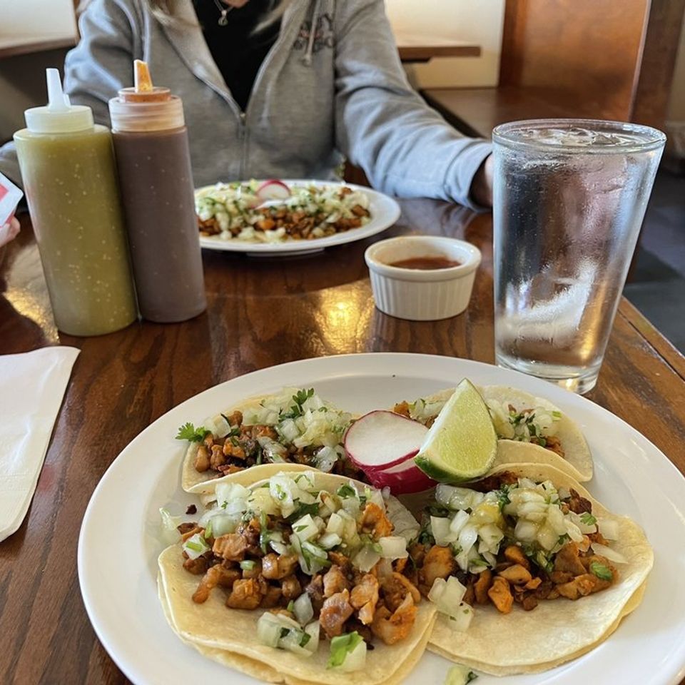 Taqueria franco taco plates