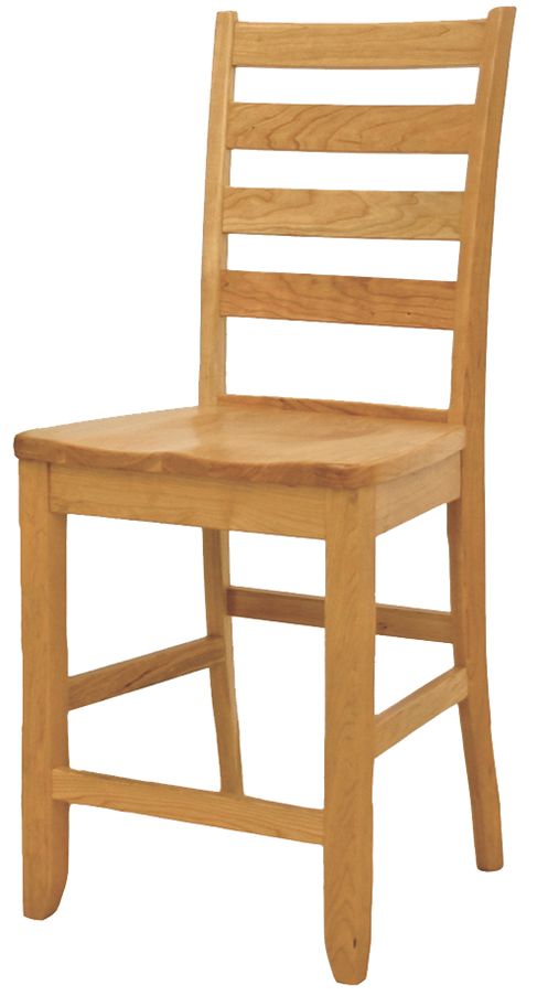 Cd shaker ladderback counter chair 11708