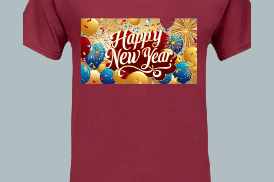 Happy new year t shirts   3