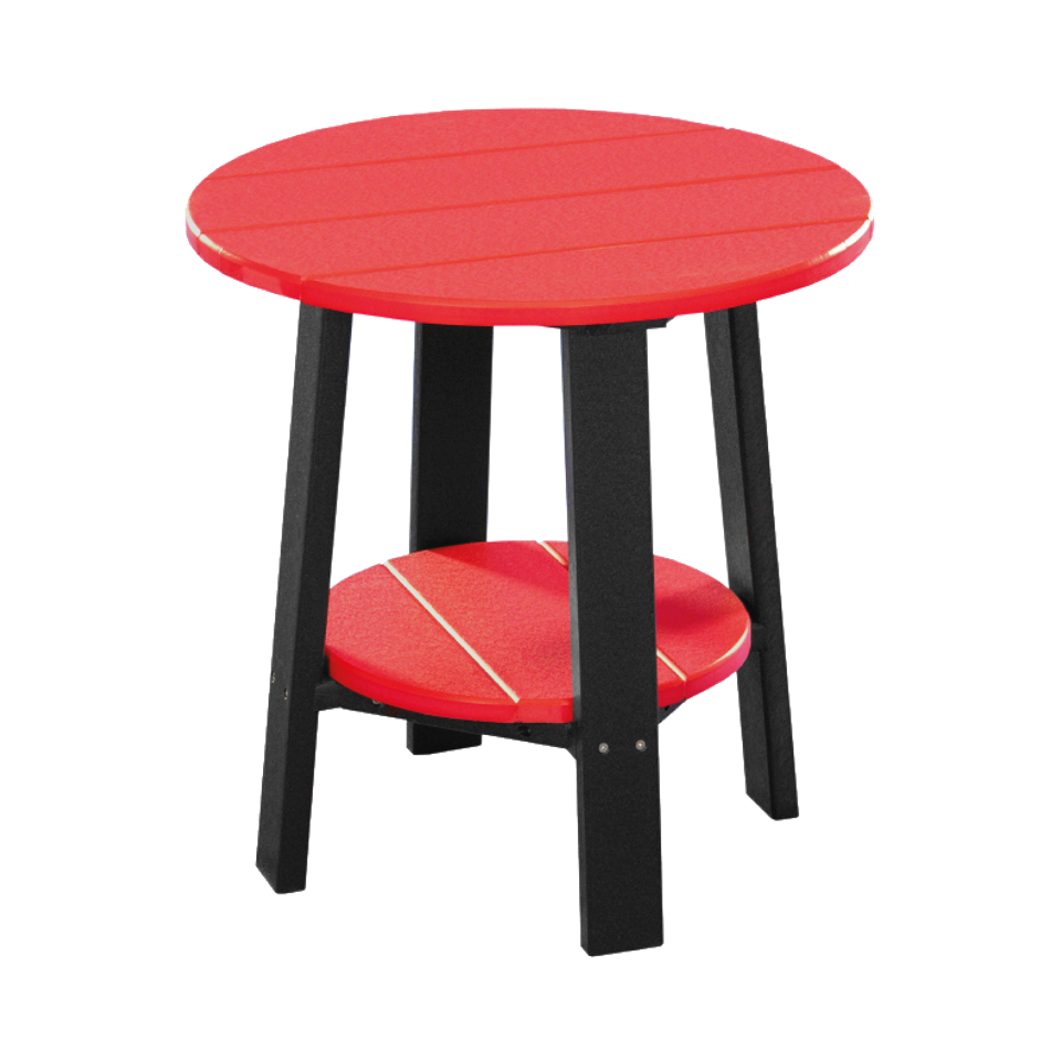 Hlf end table red
