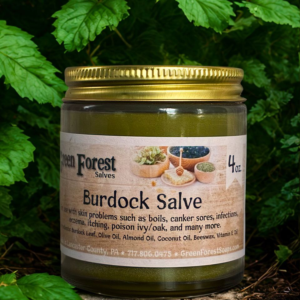 Burdock Salve from Green Forest Soaps & Salves