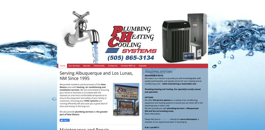 Abqplumbing website
