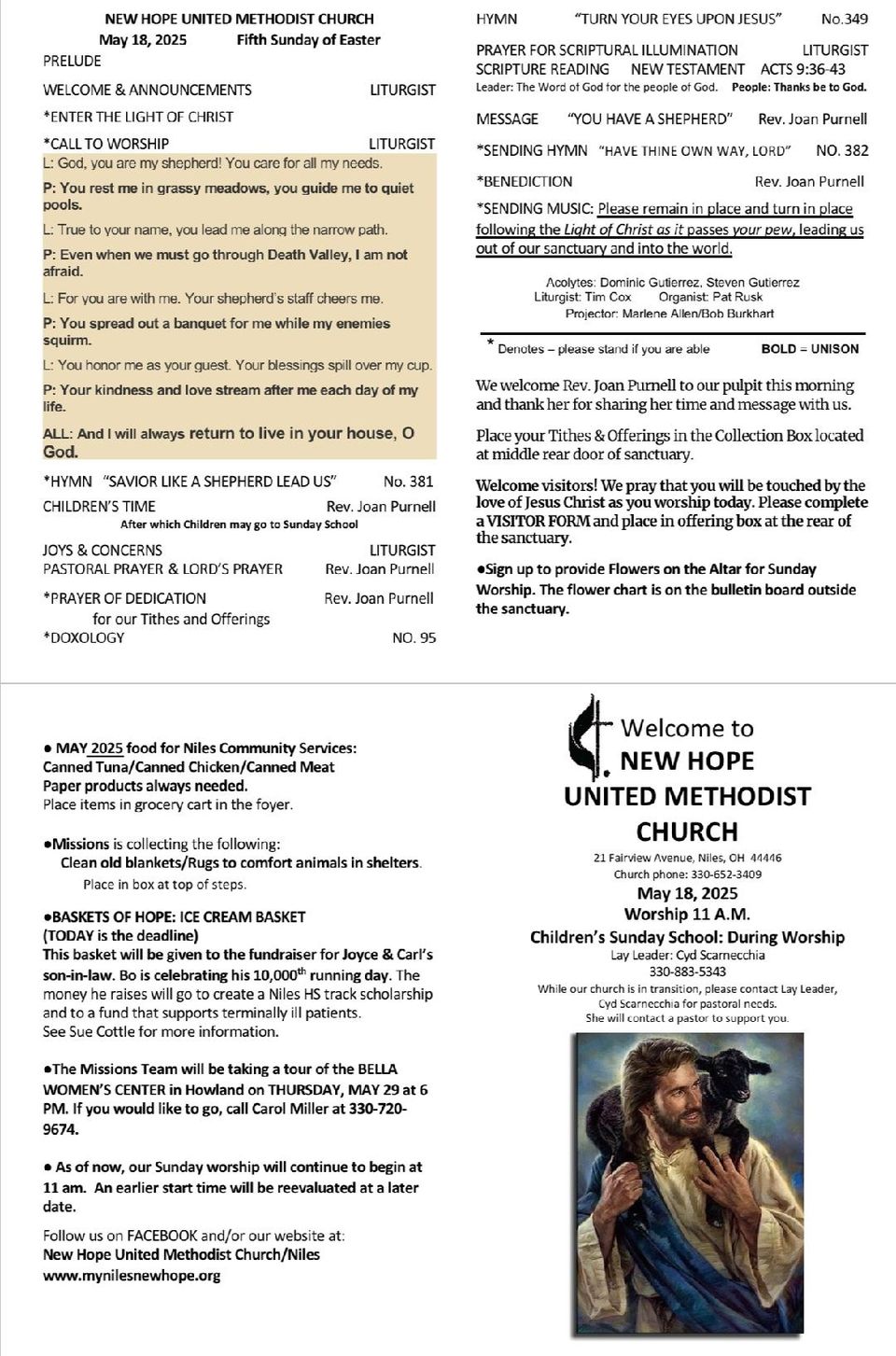 Bulletin may 18