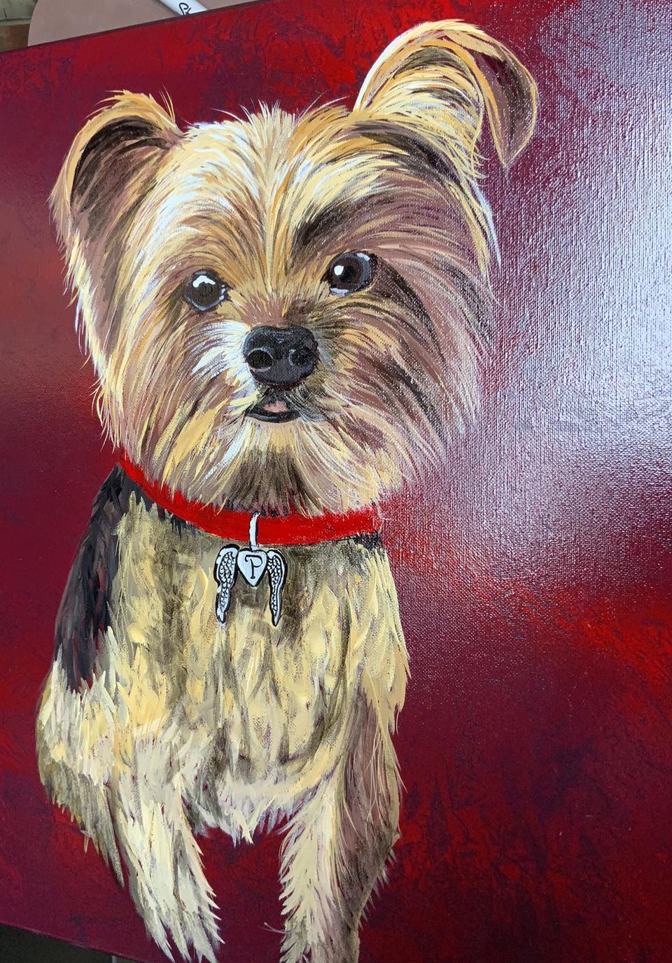 Hand-painted portrait art collection by Skeeter's Grafix.
