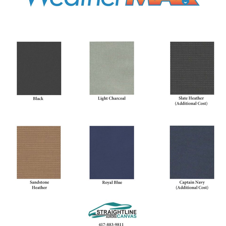 Weathermax colors