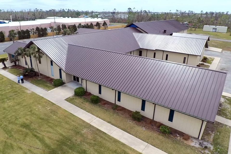 Gallery central baptist metal 0002 standing seam