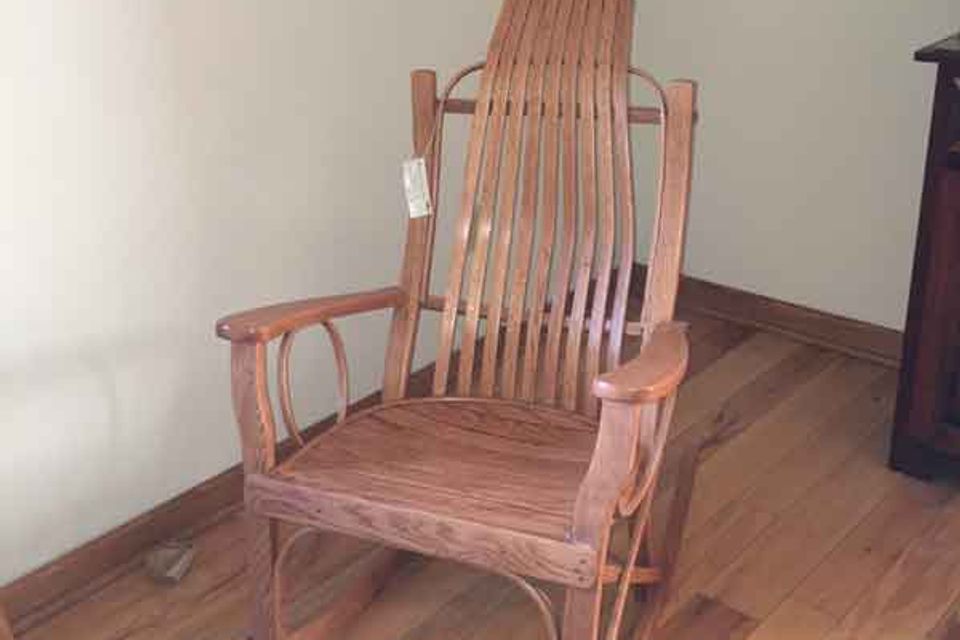 8.bent wood rocker 1