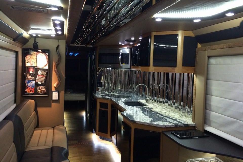 Tour bus remodel