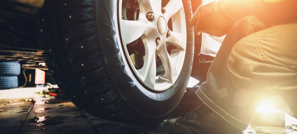 Bigstock wheel balancing or repair and  226493266