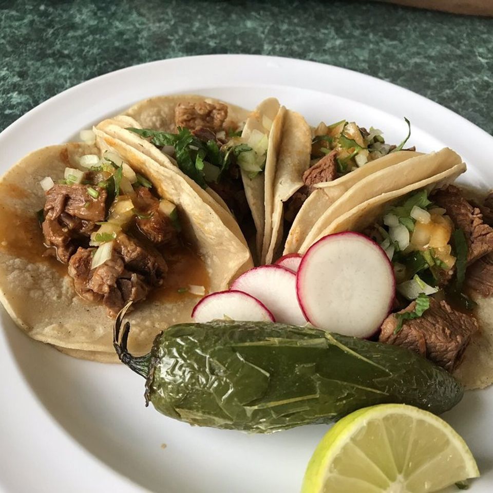 Taqueria franco tacos asada