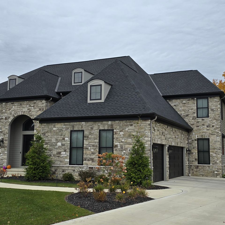 Main floor living custom home plan in Chagrin Falls, OH