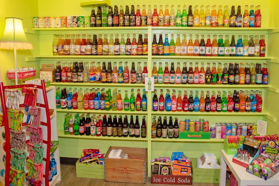 Candyology soda wall