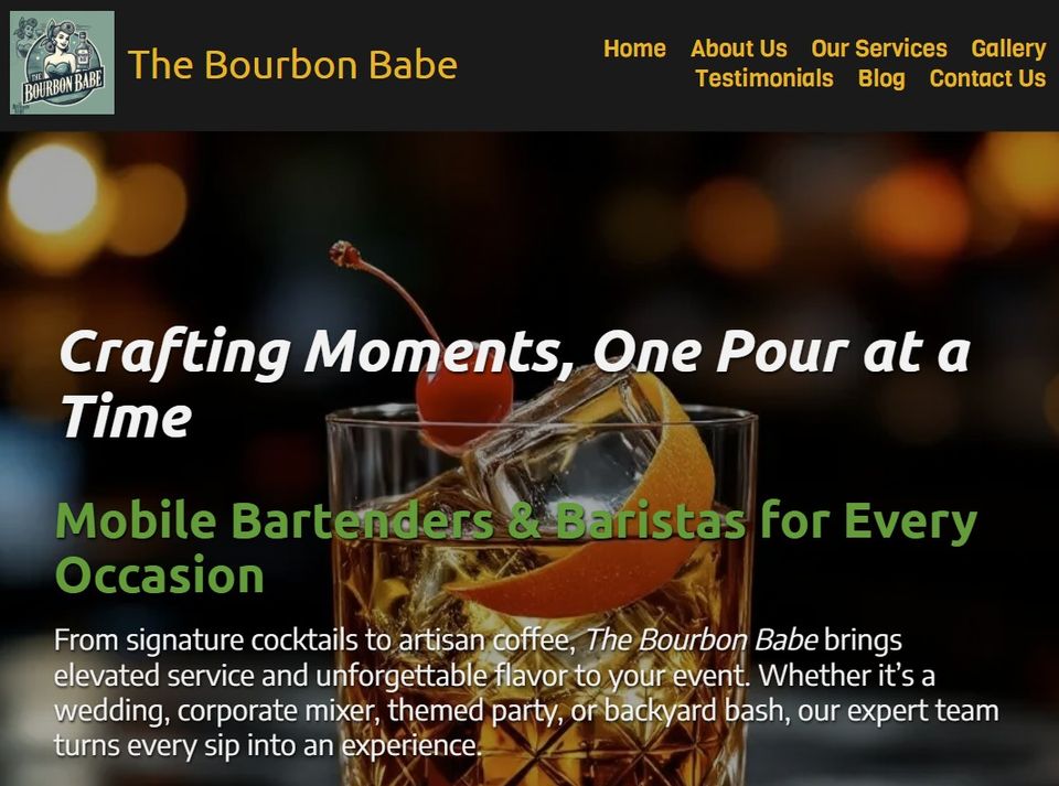 Vegas Valley Web Design | The Bourbon Babe Events