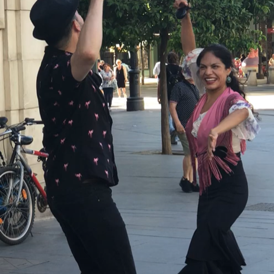Spanish dancers
