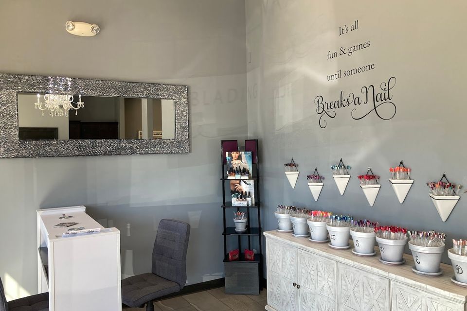 Polished salon inside