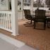 Pebblestone patio 1