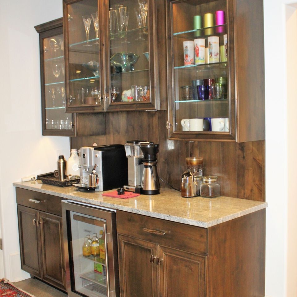 3d solutions general contractors   tulsa oklahoma   custom wet bar build