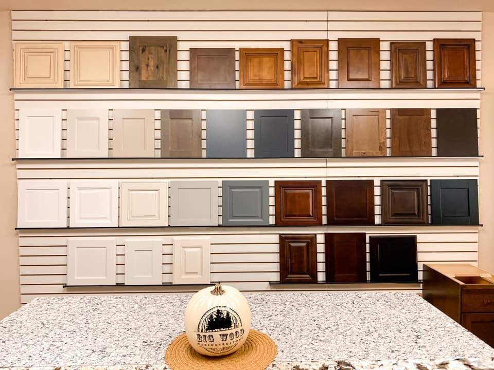 Custom Built Cabinet samples from Big Wood in Boise, ID
