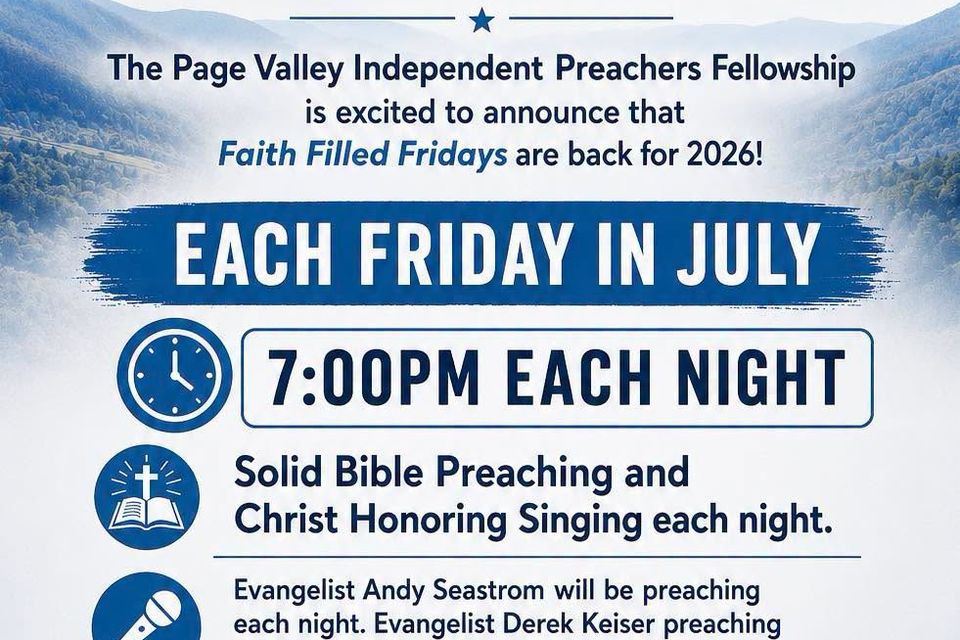 Faith filled fridays