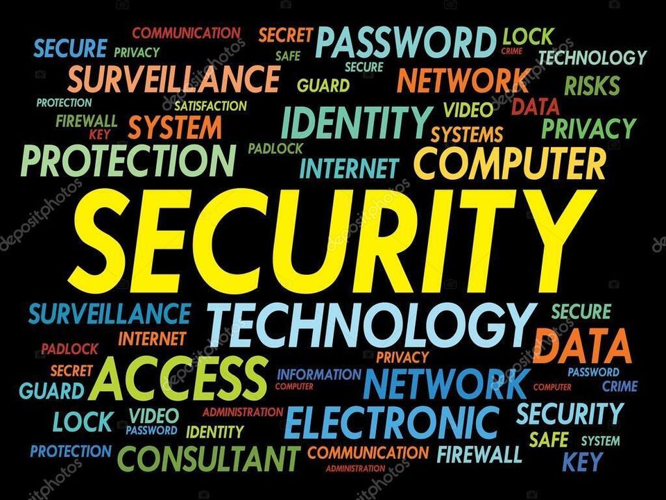 Depositphotos 66979493 stock illustration security word cloud