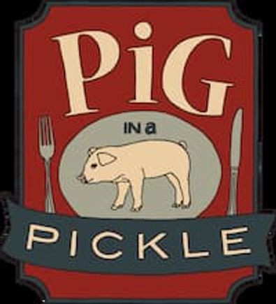 Pig in a Pickle logo- a Michelin Bib Gourmand BBQ restaurant 