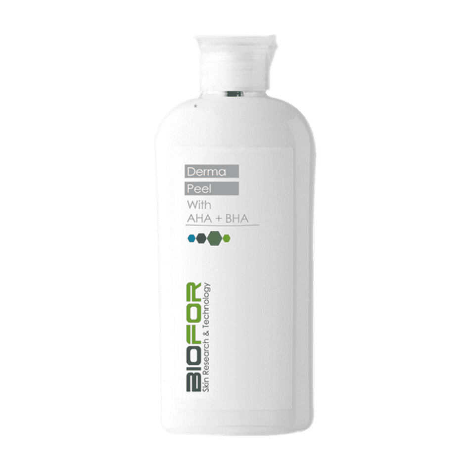 Derma peel with aha bha