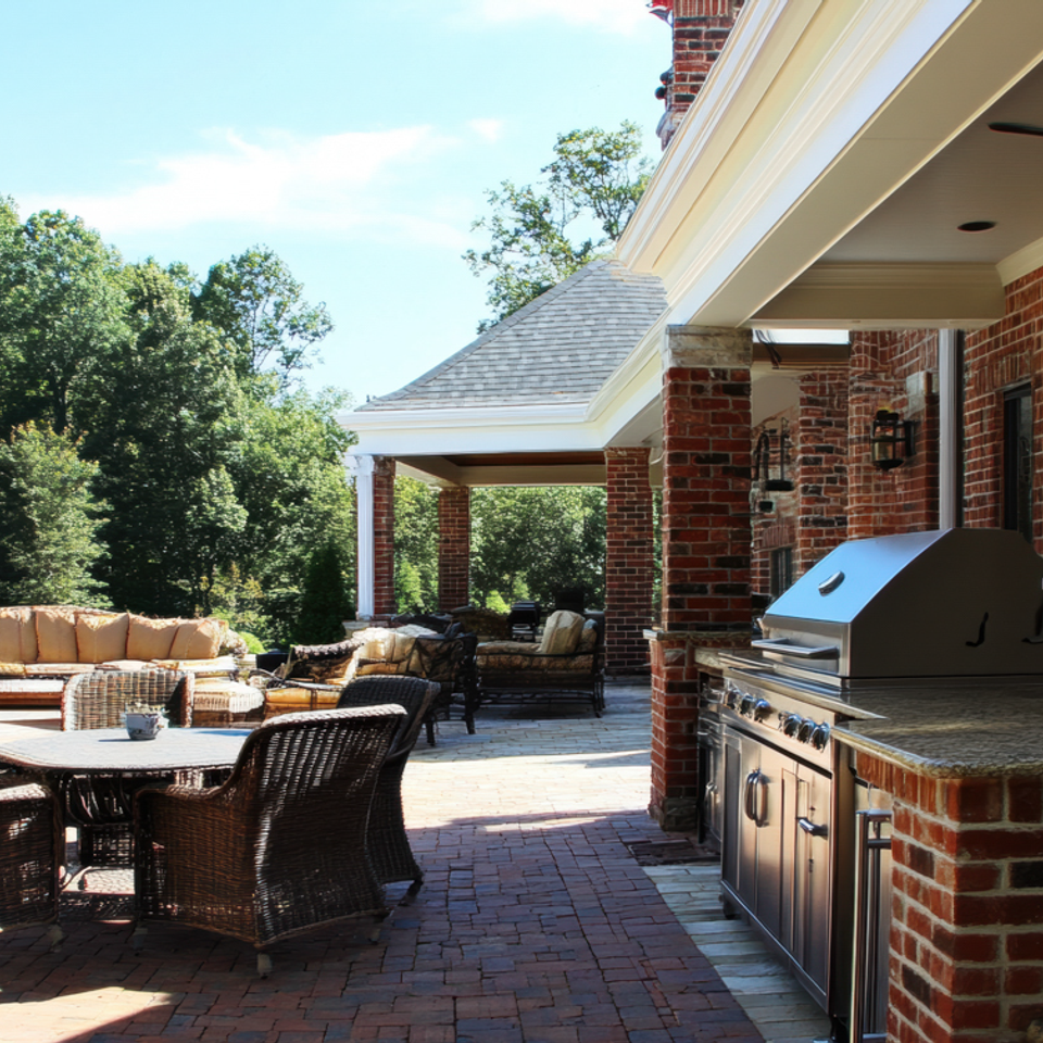 Luxe outdoor living cincinnati pools pergolas 29